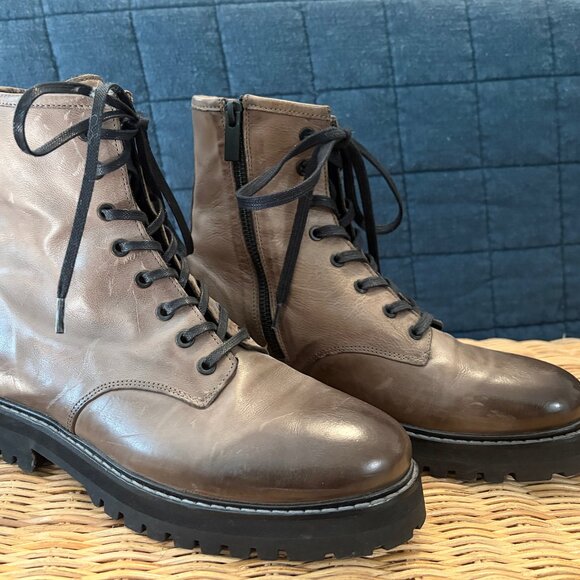 Thursday Boot Company Combat Boots in Grey Size 8.5 - discontinued color - Picture 3 of 4